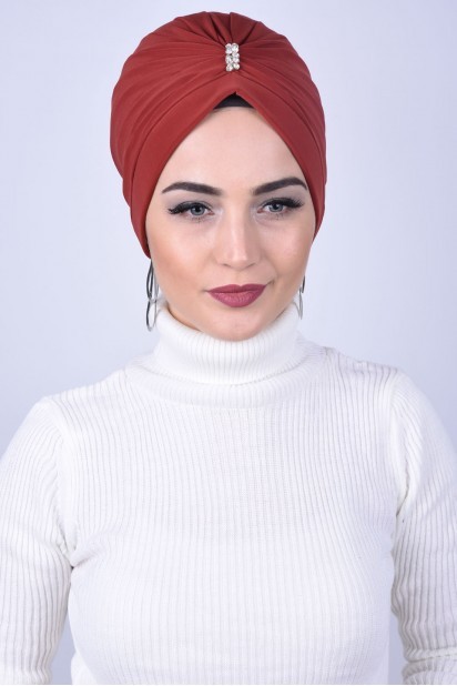 Woman Bonnet & Turban - بلاط مرصع بالجواهر - Turkey