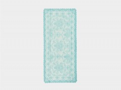 Home Product - Knitted Panel Pattern Console Cover Spring Turquoise 100259216 - Turkey