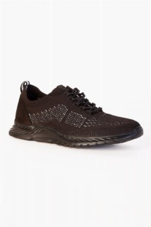 Shoes - Men's Black Casual Lace-Up Shoes 100350788 - Turkey