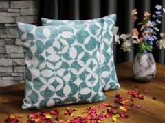 Cushion Cover - Land of Dowry Mina Chenille 2 Pack Pillow Cover Mint 100331771 - Turkey