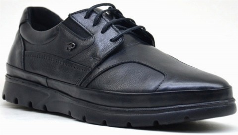 Woman Shoes & Bags - SHOEFLEX COMFORT - BLACK - MEN'S SHOES,Leather Shoes 100325309 - Turkey