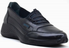Sneakers & Sports - COMFOREVO SHOES - BLACK - WOMEN'S SHOES,Leather Shoes 100325210 - Turkey