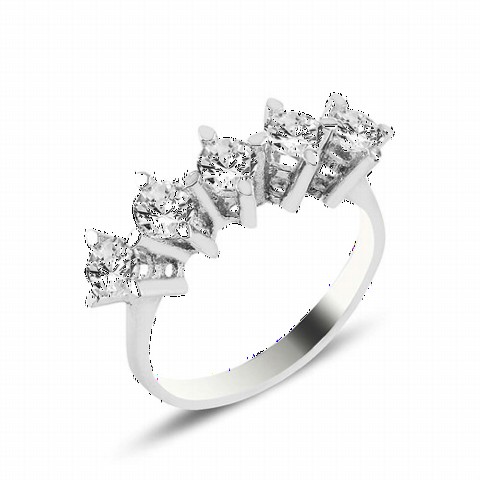 Rings - Special Design Nail 925 Sterling Silver Beştaş 100346917 - Turkey