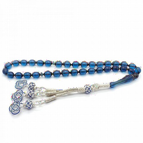 Rosary - Kazaz Tasseled Spinning Amber Rosary 100349440 - Turkey