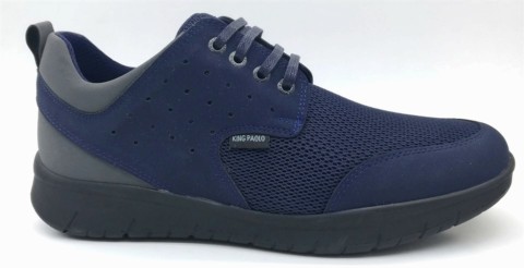 KRAKERS - NAVY BLUE - MEN'S SHOES,Textile Sports Shoes 100325269