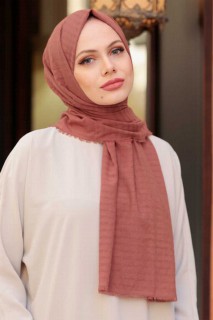 Other Shawls - Terra Cotta Hijab Shawl 100339361 - Turkey