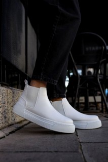 Men Shoes-Bags & Other - Men's Boots WHITE 100341981 - Turkey