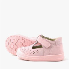 Shaun Genuine Leather Pink Anatomic Baby Sandals 100352388