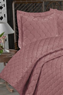 Lisbon Quilted Double Bedspread Plum 100330331