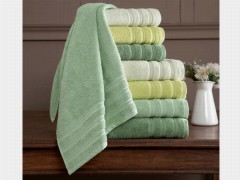 Dowry Products - Lot de 4 serviettes pour le visage arc-en-ciel vert 100259685 - Turkey