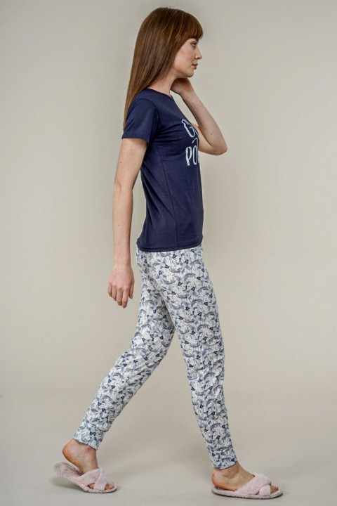 Women's Patterned Pajamas Set 100325955