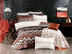 Bed Covers - Dowry Land Violet 10 Pieces Duvet Cover Set Indigo 100332029 - Turkey