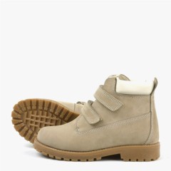 Neson Genuine Leather Mink Velcro Kids Boots 100352499