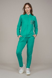 Women's Stone Wing Detailed Tracksuit Set 100342683