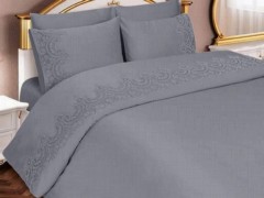 Bedding - طقم غطاء لحاف دانتيل زيرو دوري كريم 100331894 - Turkey