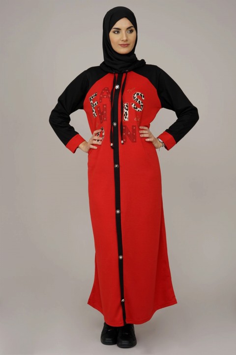 Daily Dress - Women's Patterned Sports Dress 100342546 - Turkey