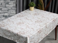 Marbel Erasable Rectangular Table Cloth Cream Brown 110x140cm 100351653