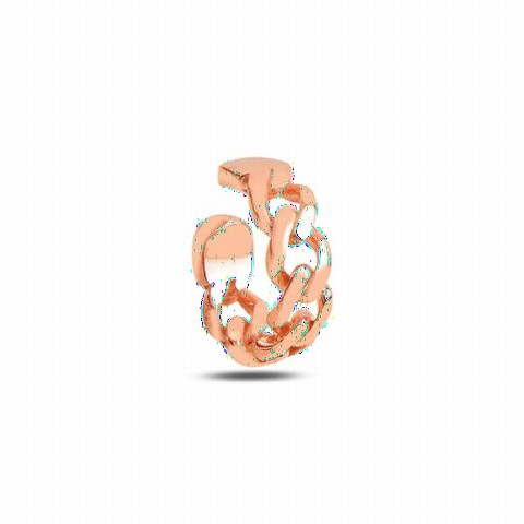 Earrings - سلسلة أقراط فضية غضروفية موديل 100347173 - Turkey