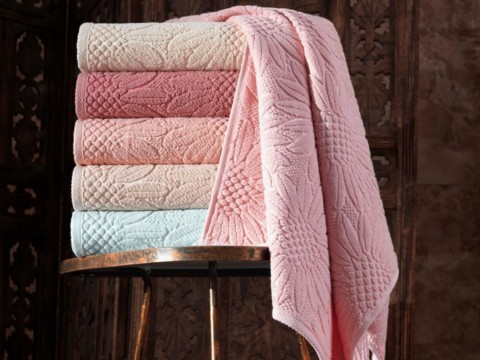 Dowry Towel - French Lace Legend 3 Pcs Towel Set 100332240 - Turkey