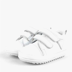 Scrat Genuine Leather White First Step Toddler Baby Shoes 100316946