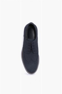 Men's Navy Blue Seasonal Sneakers 100350911