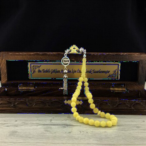 Rosary - مسبحة أصلية من العنبر مع اسم شخصي 100352196 - Turkey
