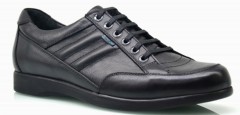 Shoes - LARGE AIR CONDITIONED SHOES - BLACK - MEN'S SHOES,Leather Shoes 100325224 - Turkey