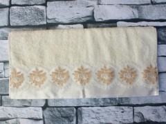 Dowry Land Gülin Embroidered Dowery Towel Cream 100330309