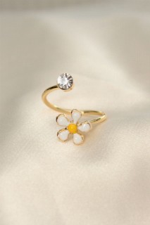 Rings - Daisy Design Zircon Stone Adjustable Ring 100319725 - Turkey