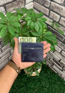 Wallet - حافظة بطاقات جارد جلد مموه أزرق كحلي 100346071 - Turkey