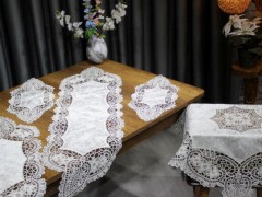 Dowry Bed Sets - Couvre-lit double matelassé Bihter Poudre 100331610 - Turkey