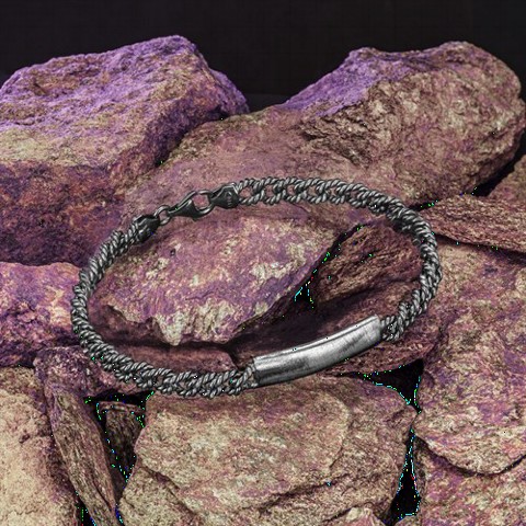 Name Writable Twirl Silver Chain Bracelet 100349890