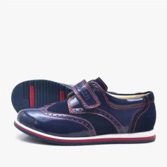 Patent Leather Hidra Velcro Shoes for Boys 100278542