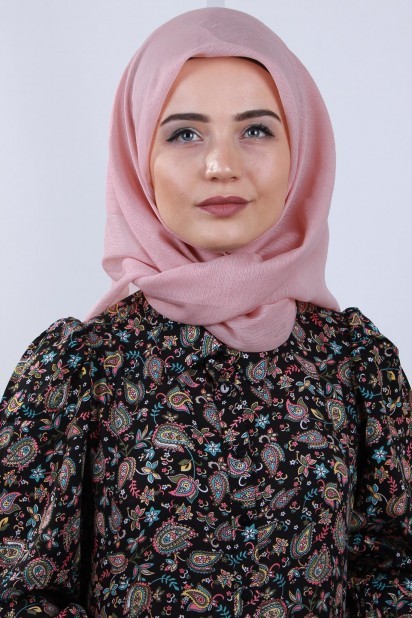 Amal Esharp - Echarpe Princesse Rose Poudré - Turkey