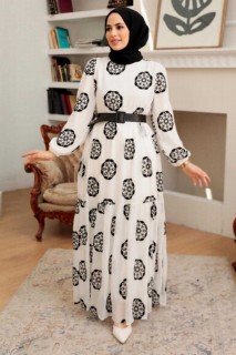 Clothes - Black Hijab Dress 100341539 - Turkey