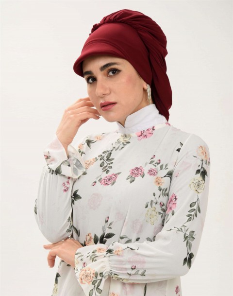 Woman Bonnet & Turban - B. Back Hat Bonnet 100283128 - Turkey