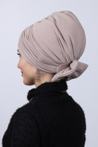 Two Way Bonnet Beige With Filled Bow 100285054