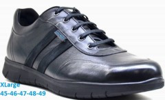 Sneakers Sport - BATTAL COMFORT - BLACK NBK SY - MEN'S SHOES,Leather Shoes 100325241 - Turkey
