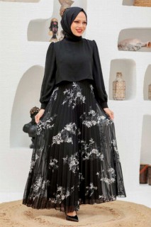 Clothes - Silver Hijab Dress 100339389 - Turkey