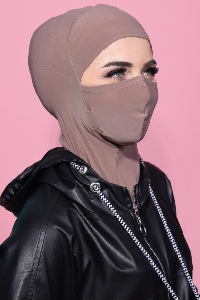 Masked Sport Hijab Outdoor Mink 100285356