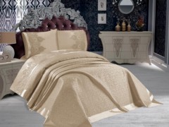 Single Sheet - Dowry Land Combed Cotton Single Elastic Bed Sheet Light Blue 100331499 - Turkey