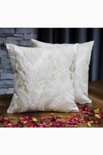 Dowry Land Aysu Lux Jacquard 2 Pcs Cushion Cover Caramel 100331770