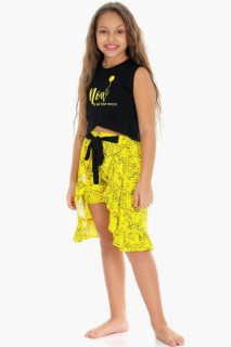 Boy's New Now Printed Yellow Shorts Set 100328235