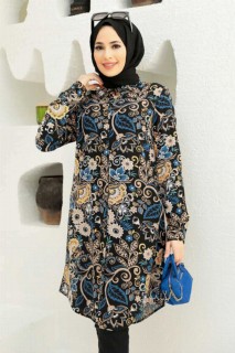 Tunic - Black Hijab Tunic 100340258 - Turkey