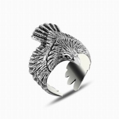 Eagle Motif 925 Sterling Silver Ring 100347665