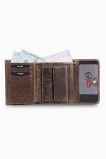 Crazy Brown Women's Wallet With Coin Compartment 100346119
