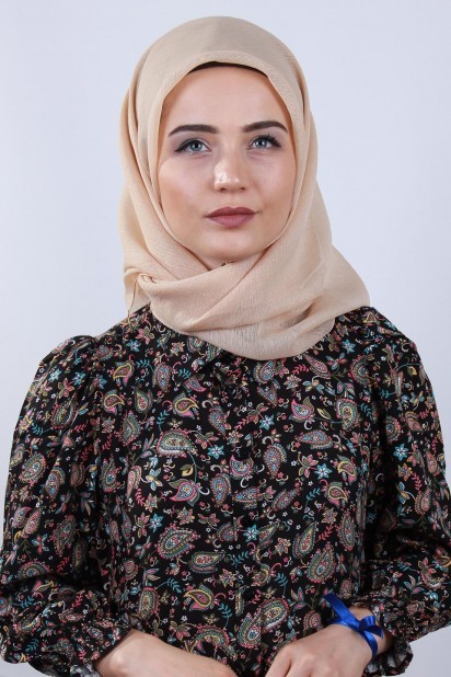 Woman Hijab & Scarf - Princess Scarf Beige 100282838 - Turkey