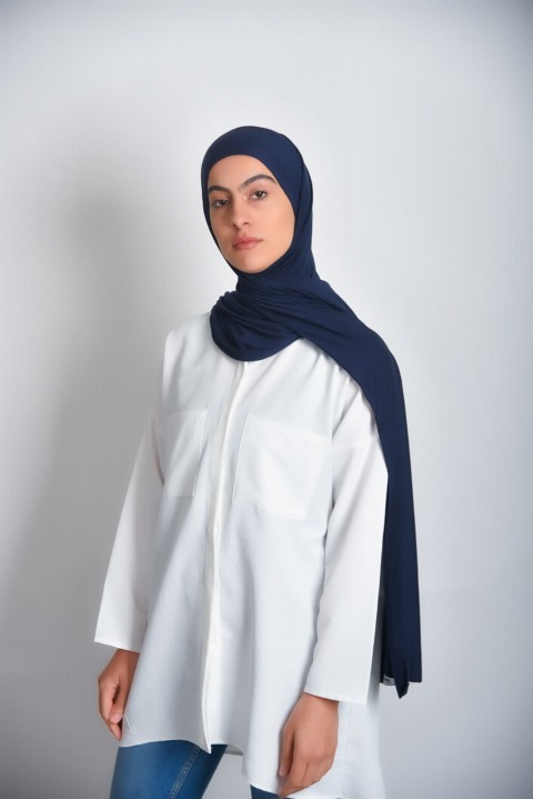 Cotton-Instant Shawl - حجاب القطن الجاهز 100255149 - Turkey