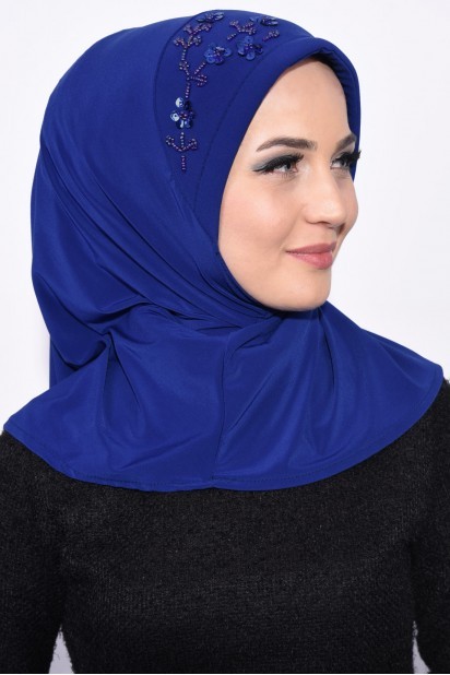 Pratik Pullu Hijab Saks Mavisi 100285513