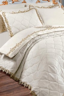 Dowry of Life 9 Piece Cotton Quilted Bridal Set Cream 100344815